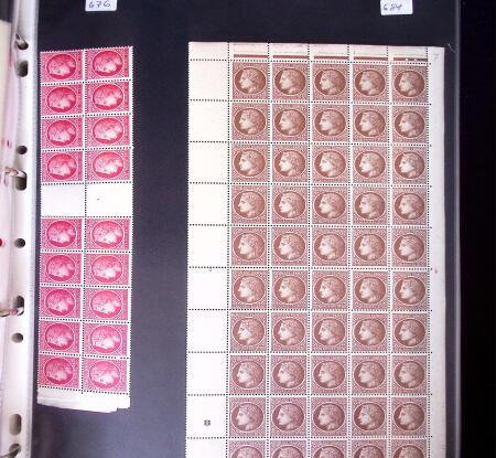 1980-2011 Collection de timbres de France neufs en