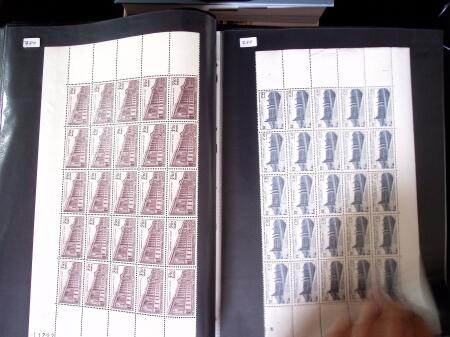 1980-2011 Collection de timbres de France neufs en