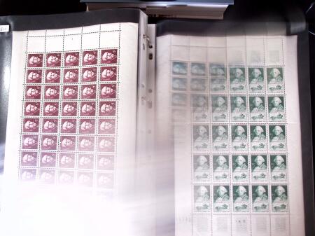 1980-2011 Collection de timbres de France neufs en