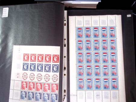 1980-2011 Collection de timbres de France neufs en