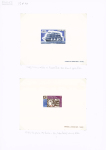 Lot de 22 épreuves de luxe, n°1089/90, 1050/52, 1054,