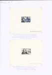 Lot de 22 épreuves de luxe, n°1089/90, 1050/52, 1054,
