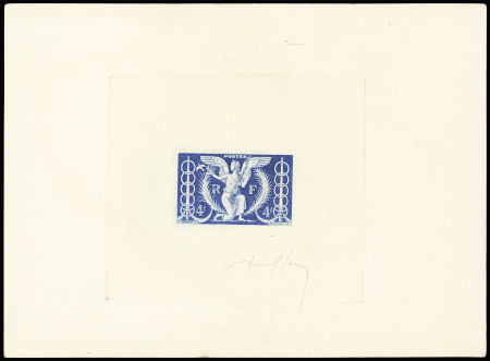 n°669  4.f +4f. , non émis, projet non adopté, signature