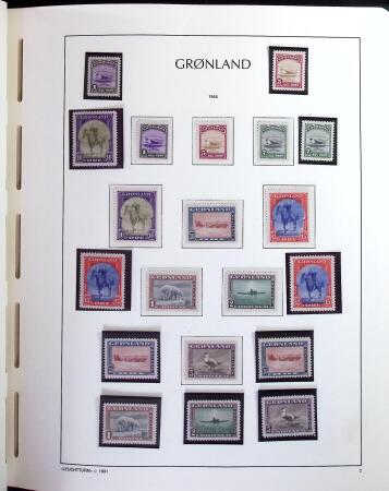 1855-2014 Mint & used stamp collection of SCANDINAVIA