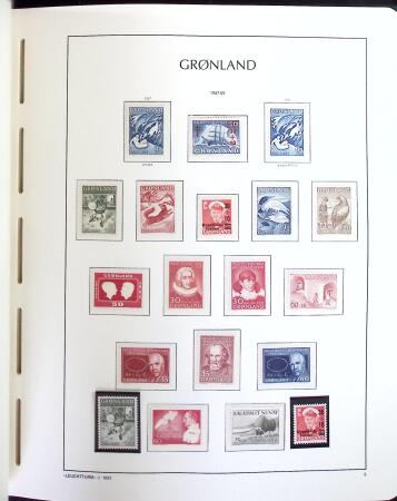1855-2014 Mint & used stamp collection of SCANDINAVIA