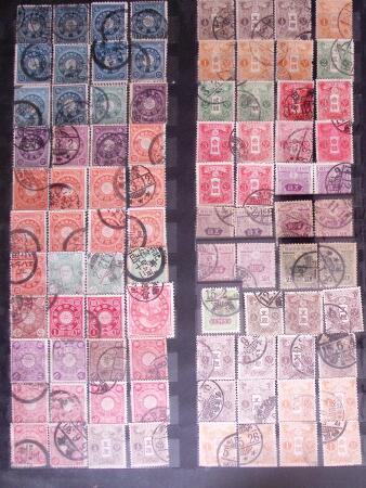 1860-2000 Mostly used stamp assembly (with duplication)