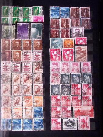 1860-2000 Mostly used stamp assembly (with duplication)