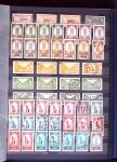 ALGERIE - MAROC - TUNISIE Collections de neufs et d'oblitérés,