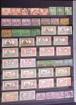 ALGERIE - MAROC - TUNISIE Collections de neufs et d'oblitérés,