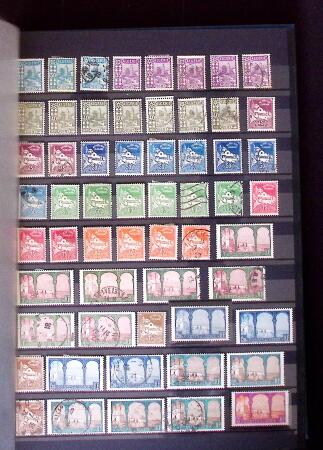 ALGERIE - MAROC - TUNISIE Collections de neufs et d'oblitérés,