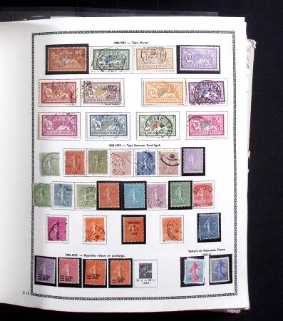 1849-2006 Collection avec des obl. au début puis des