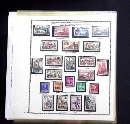 1956-97, Various collections incl. Europa CEPT, UN, SPM, Reunion, etc