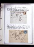 1846-1970 Deux cartons de lettres dont une collection