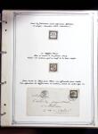 1846-1970 Deux cartons de lettres dont une collection