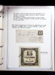 1846-1970 Deux cartons de lettres dont une collection