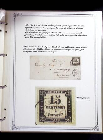 1846-1970 Deux cartons de lettres dont une collection