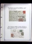 1846-1970 Deux cartons de lettres dont une collection