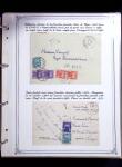 1846-1970 Deux cartons de lettres dont une collection