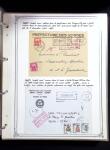 1846-1970 Deux cartons de lettres dont une collection
