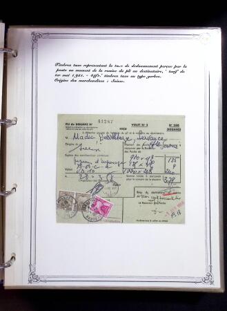 1846-1970 Deux cartons de lettres dont une collection