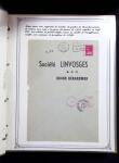 1846-1970 Deux cartons de lettres dont une collection