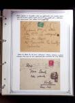 1846-1970 Deux cartons de lettres dont une collection