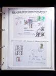 1846-1970 Deux cartons de lettres dont une collection