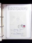1846-1970 Deux cartons de lettres dont une collection