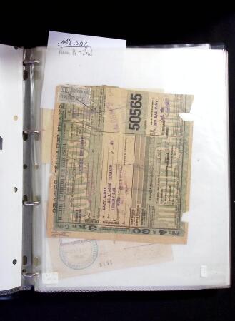 1846-1970 Deux cartons de lettres dont une collection