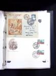 1846-1970 Deux cartons de lettres dont une collection