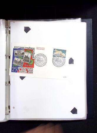1846-1970 Deux cartons de lettres dont une collection