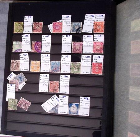 1871-2010, Mint & used collection of Japan in 11 stockbooks