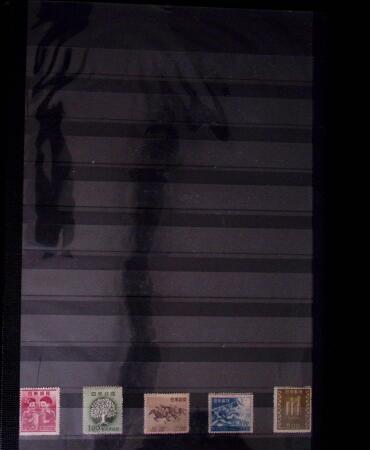 1871-2010, Mint & used collection of Japan in 11 stockbooks