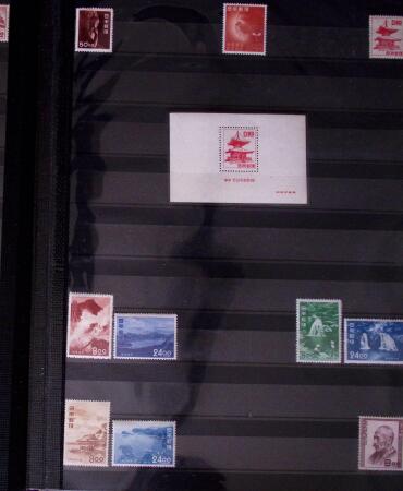 1871-2010, Mint & used collection of Japan in 11 stockbooks