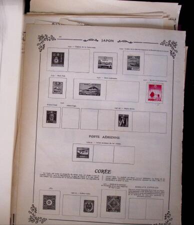 1871-2010, Mint & used collection of Japan in 11 stockbooks