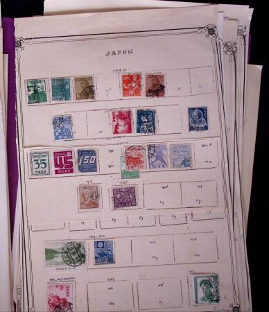 1871-2010, Mint & used collection of Japan in 11 stockbooks