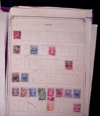 1871-2010, Mint & used collection of Japan in 11 stockbooks