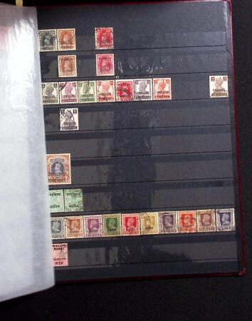 1841-2014, Small estate in 6 stockbooks and albums