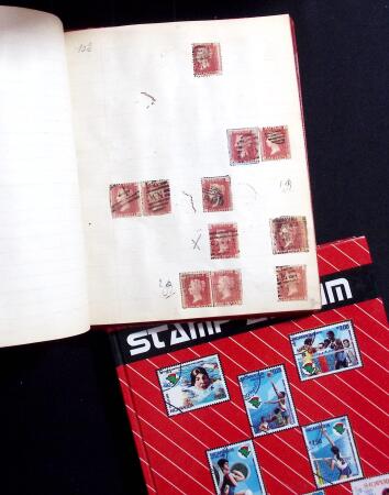 1841-2014, Small estate in 6 stockbooks and albums