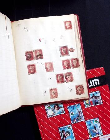 1841-2014, Small estate in 6 stockbooks and albums