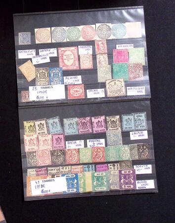 1841-2014, Small estate in 6 stockbooks and albums