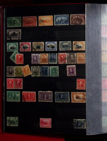1851-1990, Mint & used collection of USA in two stockbooks,
