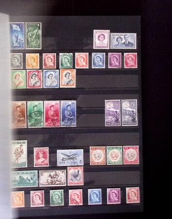 1860-1980, AUSTRALIA & NEW ZEALAND, lot of six stockbooks