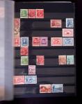 1860-1980, AUSTRALIA & NEW ZEALAND, lot of six stockbooks