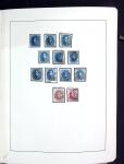 1849-1960, Neat mostly used old-time collection mounted