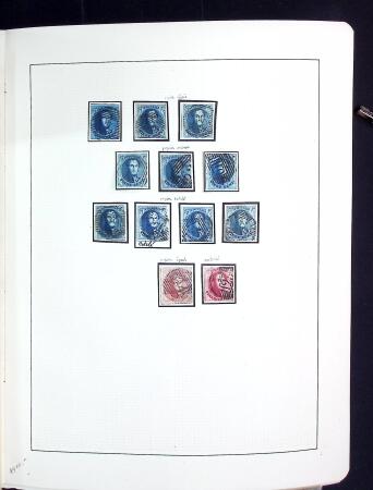 1849-1960, Neat mostly used old-time collection mounted