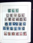1849-1960, Neat mostly used old-time collection mounted