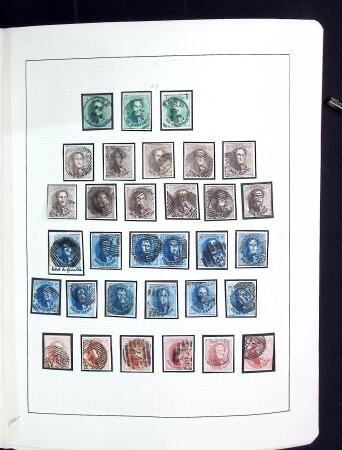 1849-1960, Neat mostly used old-time collection mounted
