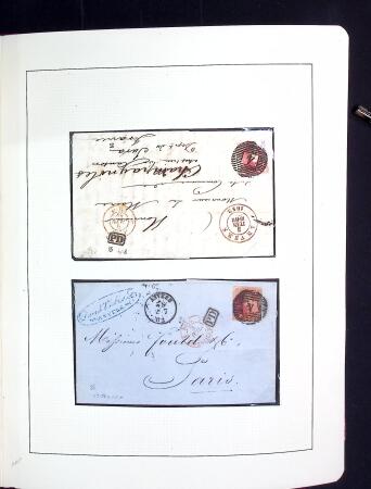 1849-1960, Neat mostly used old-time collection mounted