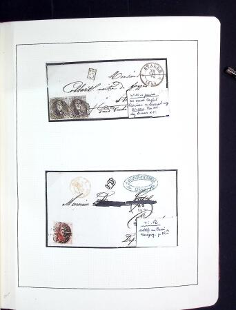 1849-1960, Neat mostly used old-time collection mounted